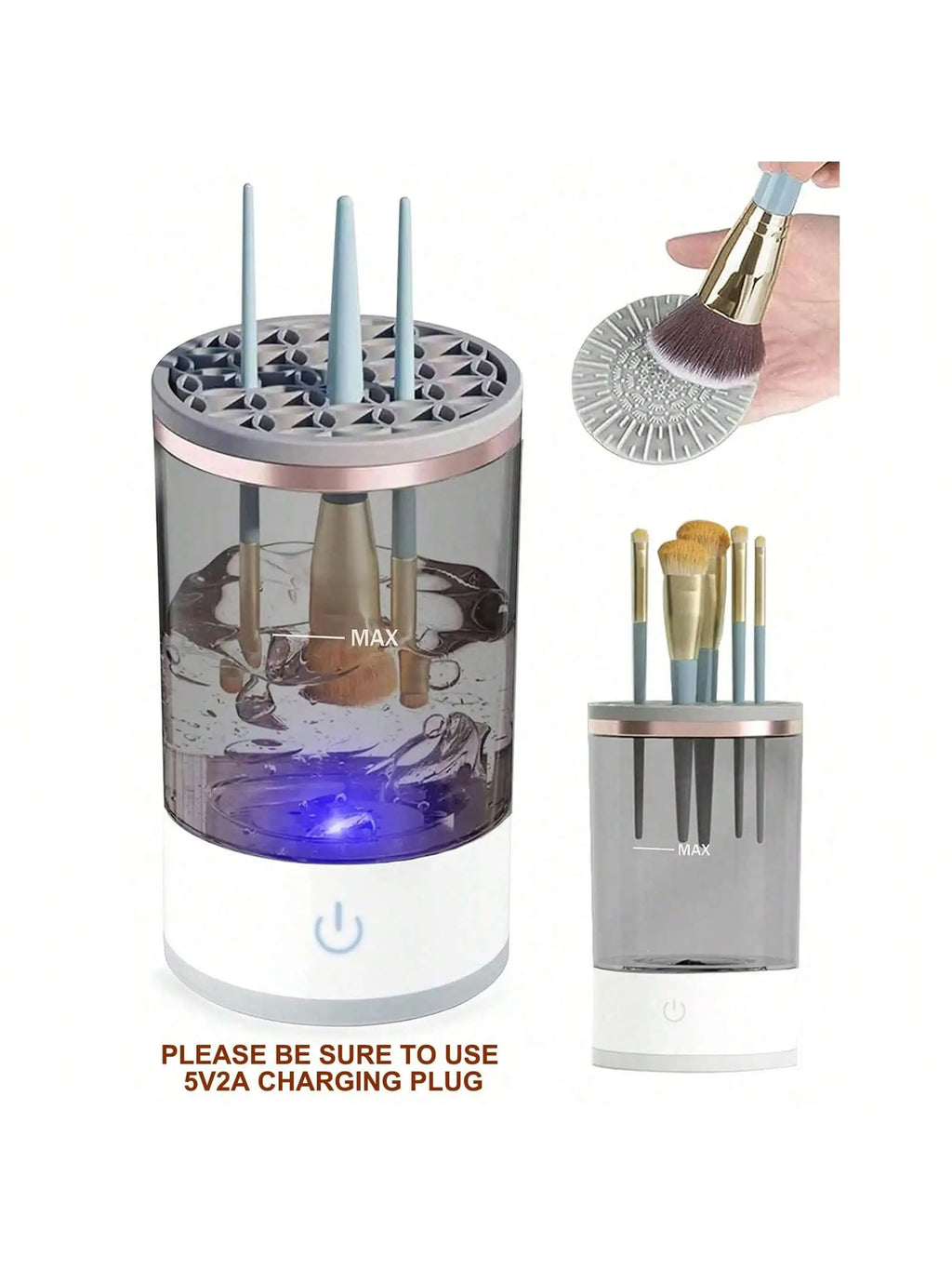 BrushPro™ Electric Makeup Brush Cleaning Station