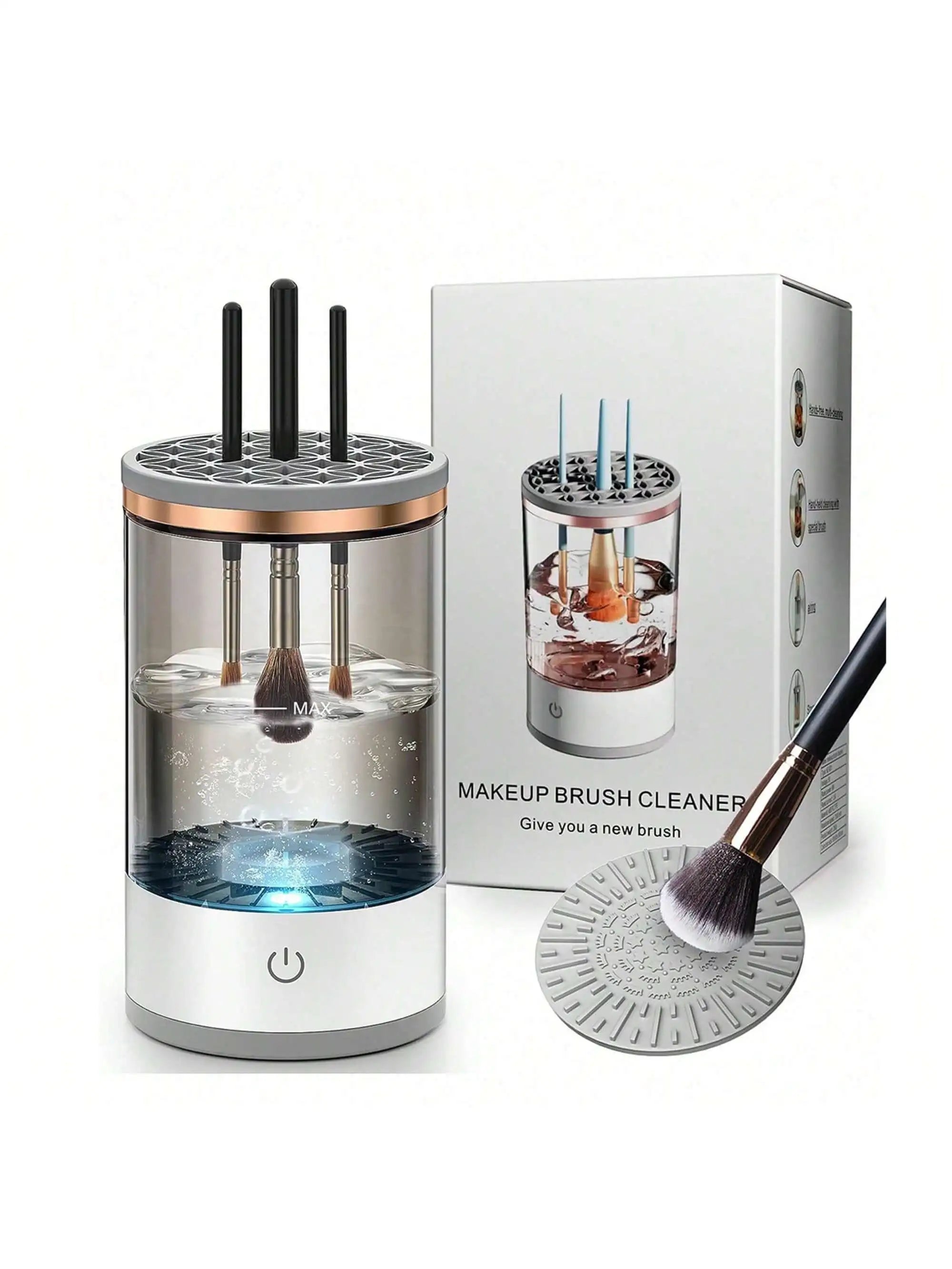 BrushPro™ Electric Makeup Brush Cleaning Station